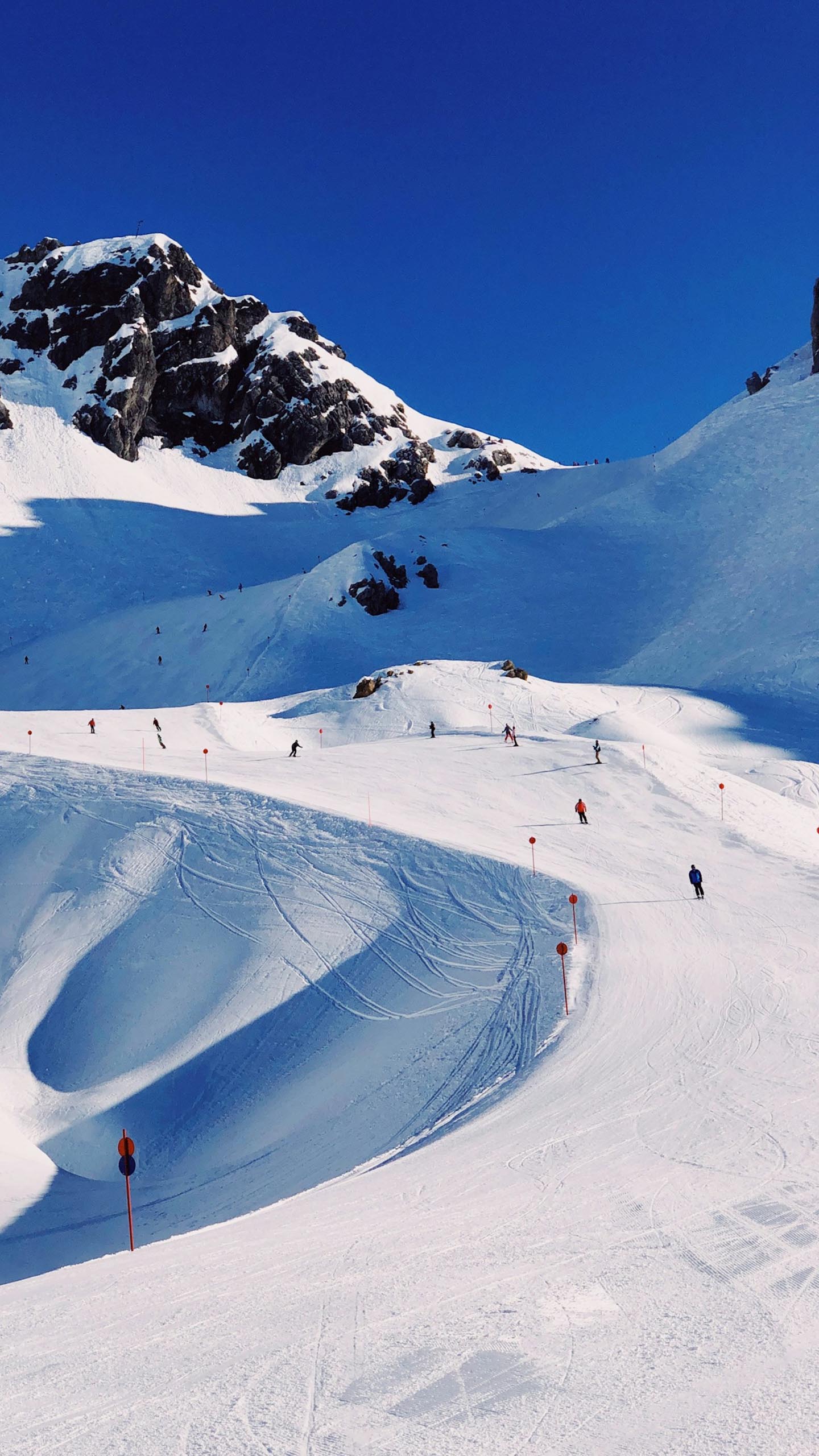 Fun on Ski Slopes