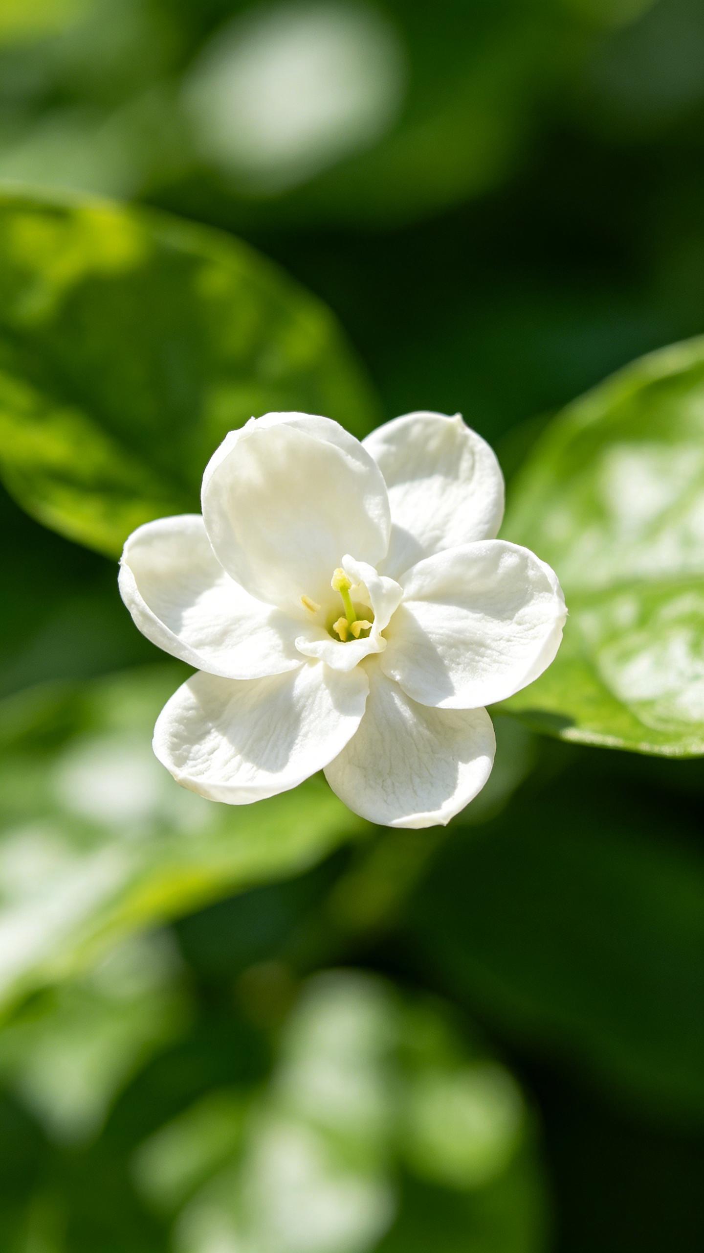 Fragrant White Gardenia Blooms