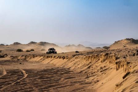 Vehicles Built to Withstand Desert Conditions