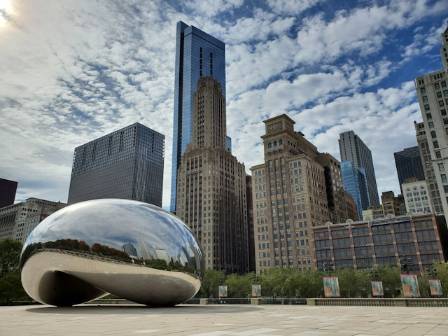 The Bean (Cloud Gate) in Chicago